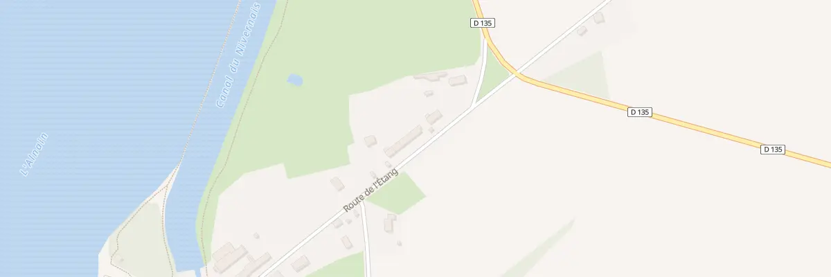 Plan du 13 Rte de l’Étang à Bazolles