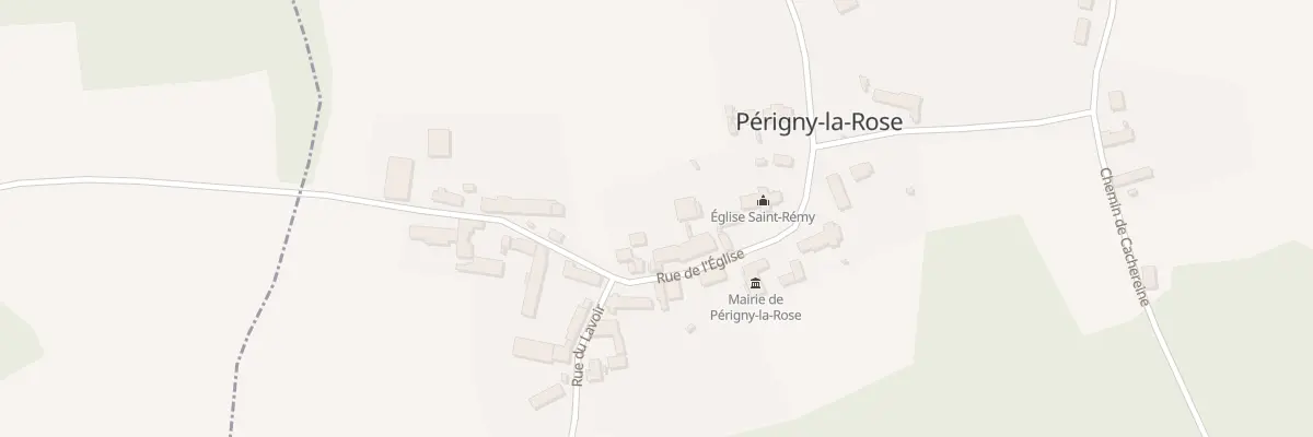Plan du 16 Rue de l’Eglise à Périgny-la-Rose