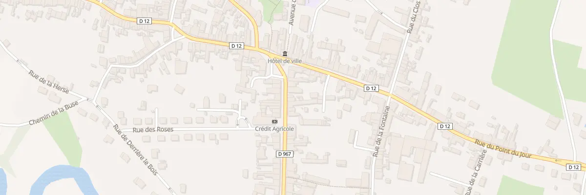 Plan du 7 Av du General de Gaulle à Crécy-sur-Serre
