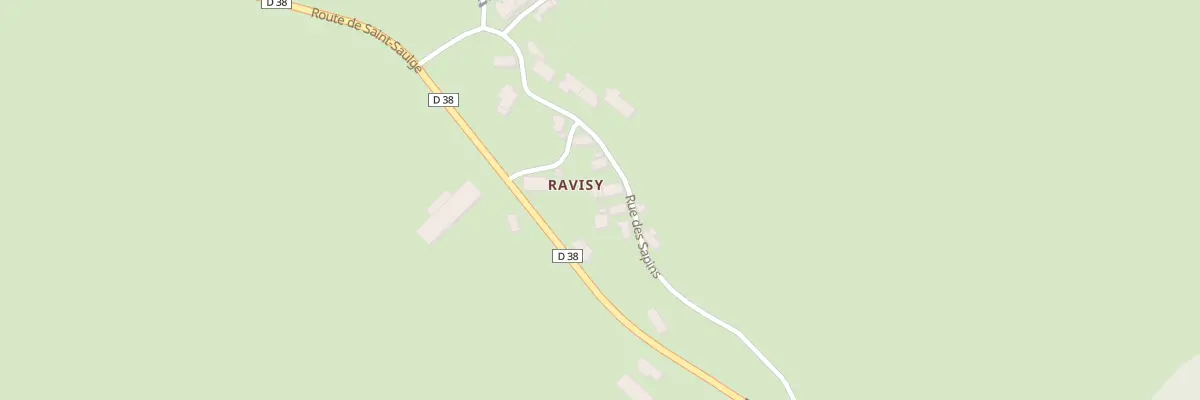 Plan du 255 Rue des Sapins à Alluy