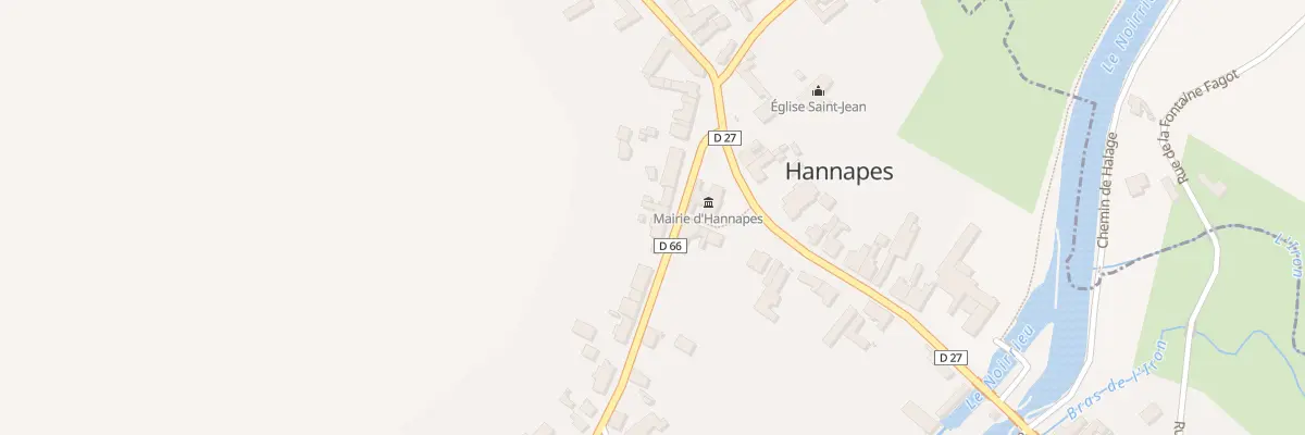 Plan du 14 Rue du 8 Mai 1945 à Hannapes