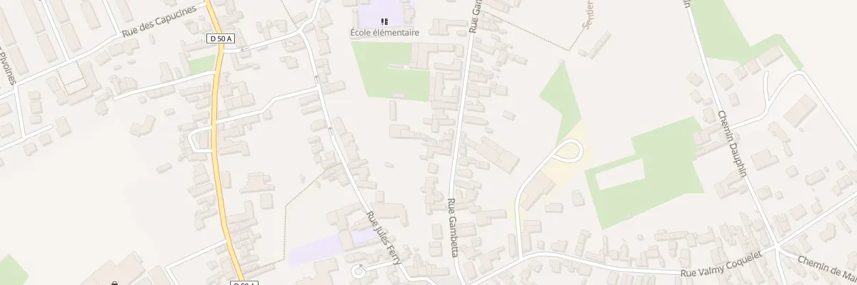 Plan du 17 Rue Gambetta à Quarouble