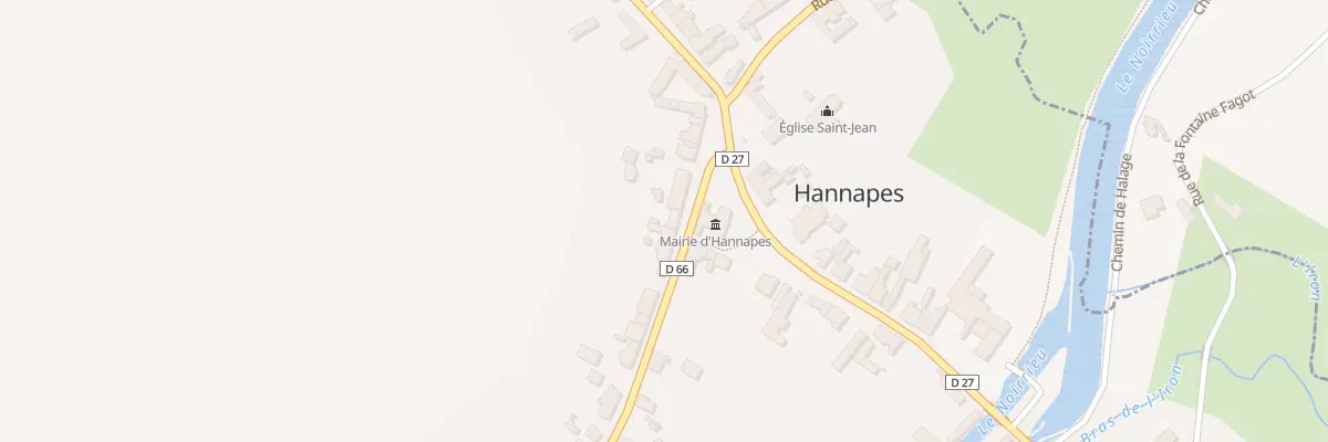 Plan du 12 Rue du 8 Mai 1945 à Hannapes