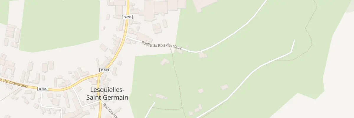 Plan du 4 Rle du Bois des Vaux à Lesquielles-Saint-Germain