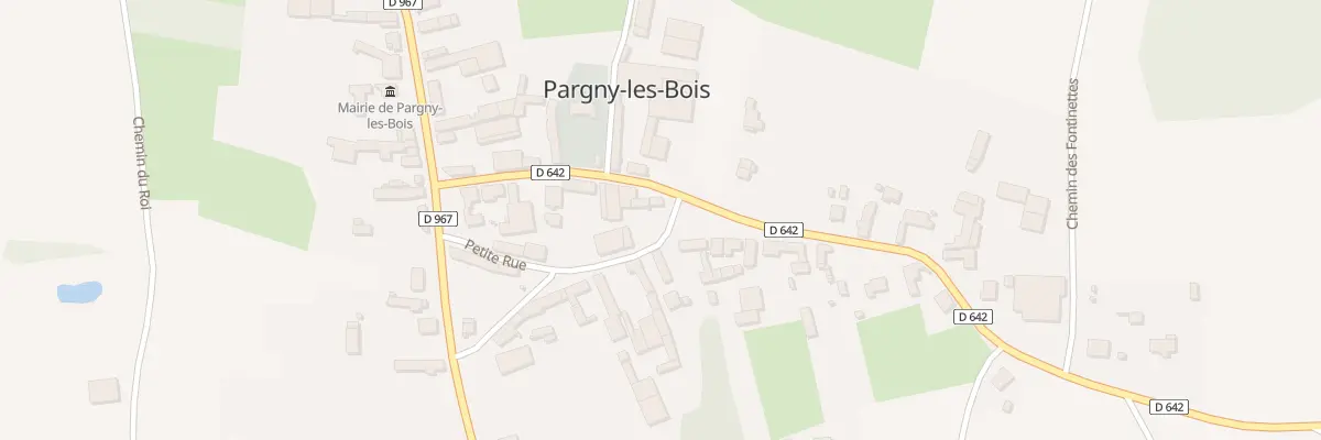 Plan du 8 Rue de Bois à Pargny-les-Bois