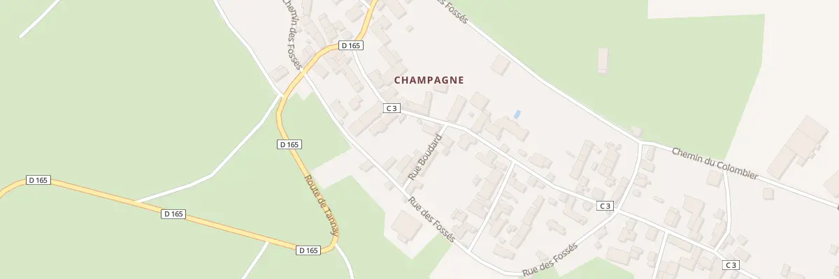 Plan du 8 Rte de Teigny à Metz-le-Comte