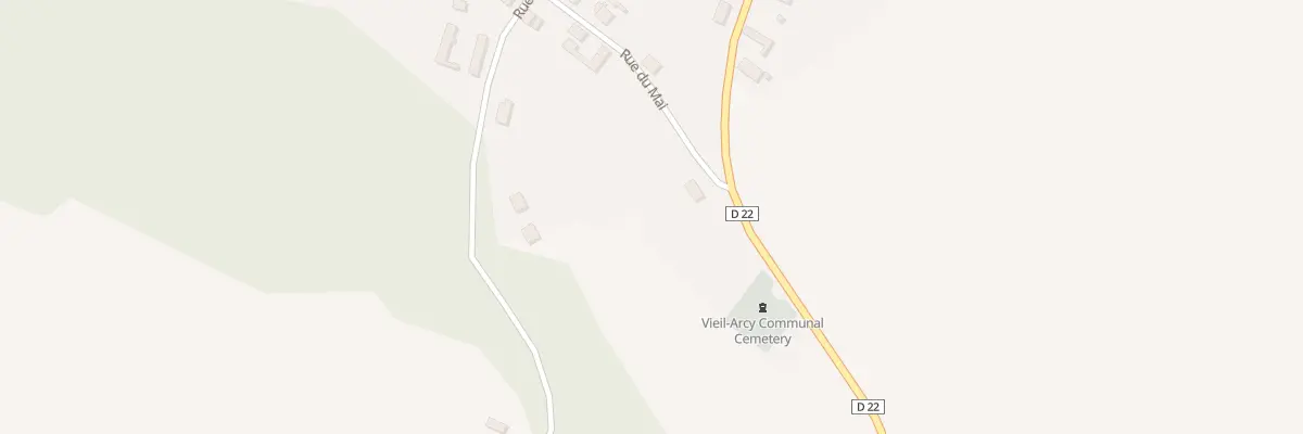 Plan du 4 Rue du Mai à Viel-Arcy