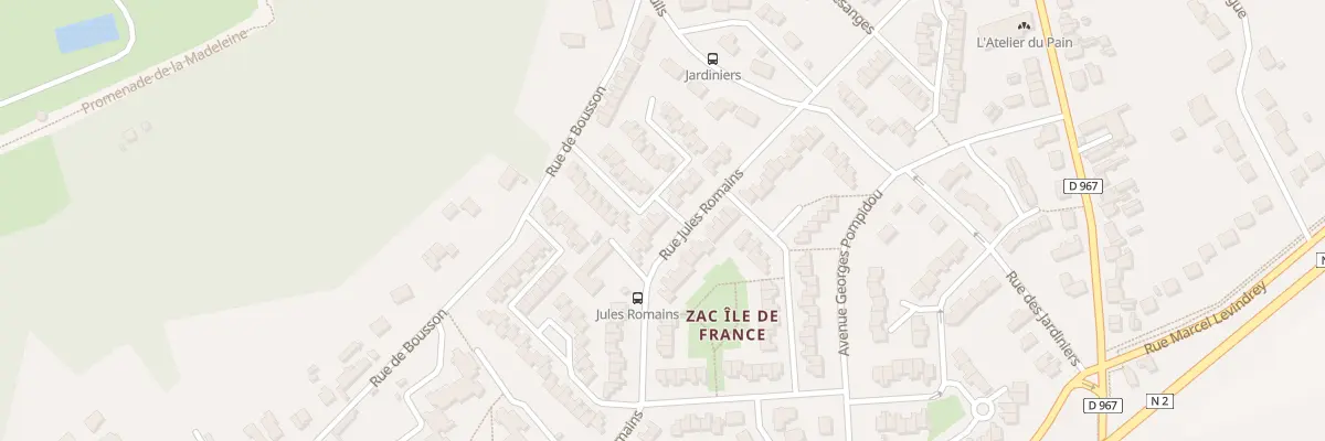 Plan du 1 Rue des Jacinthes à Laon