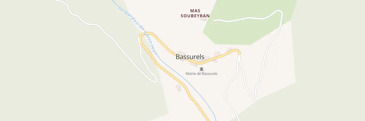 Plan du 5019 Bassurels Village à Bassurels