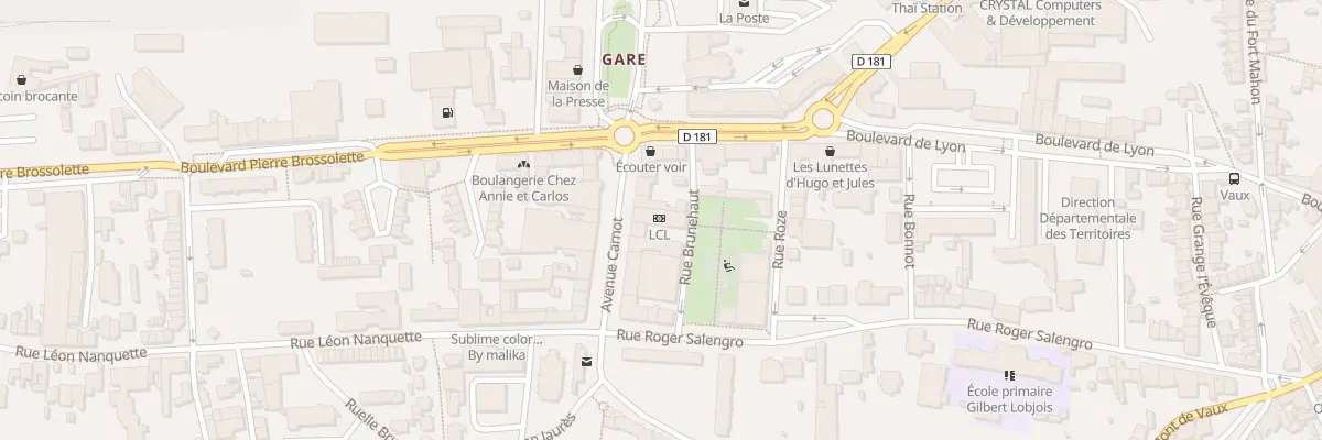 Plan du 12 Av Carnot à Laon