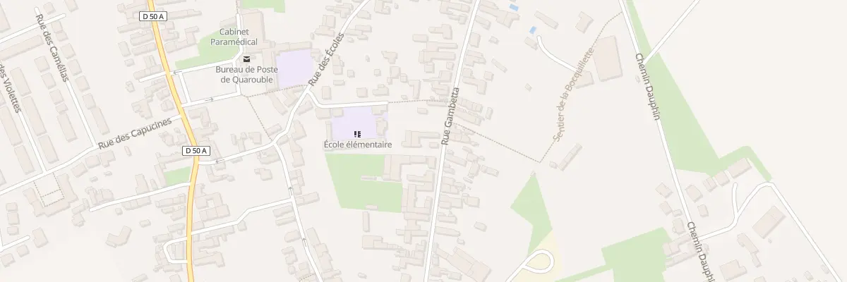 Plan du 27 Rue Gambetta à Quarouble