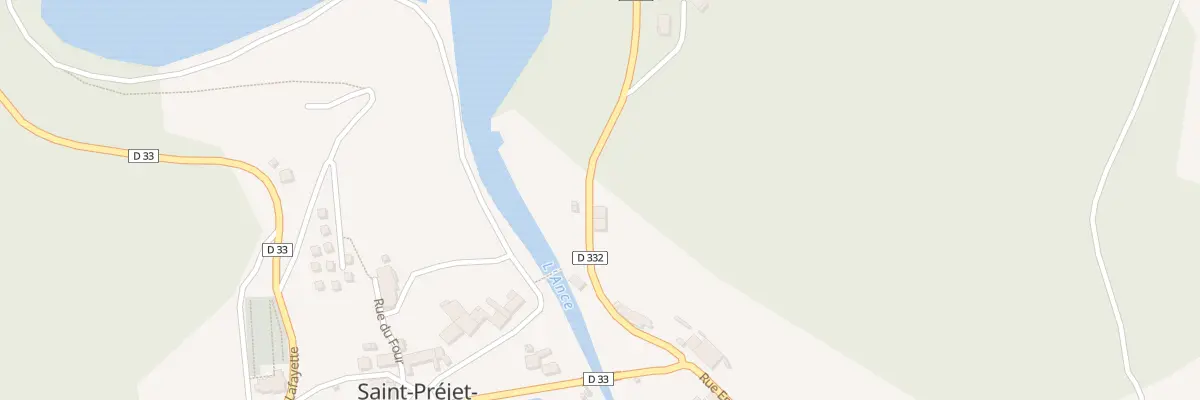 Plan du 5016 Pannessac à Saint-Préjet-d’Allier