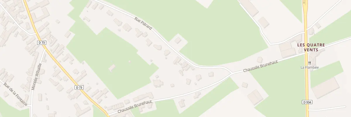 Plan du 589 Rue Piérard à Villers-Pol