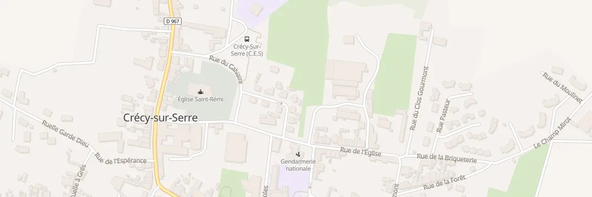 Plan du 8 Rue Sainte Madeleine à Crécy-sur-Serre