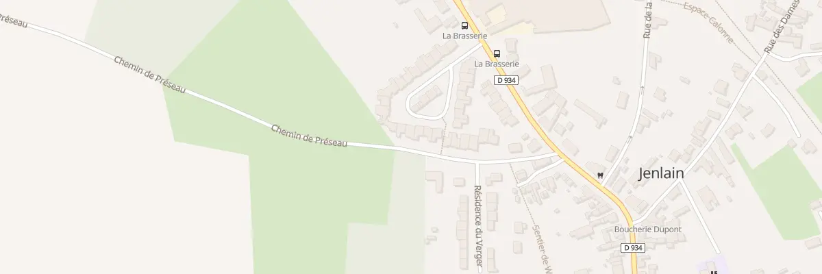 Plan du 14 Res Davout Rte Nationale à Jenlain