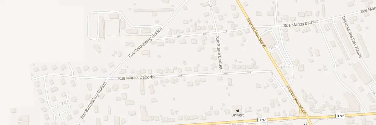 Plan du 24 Rue Marcel Deborbe à Lapalisse