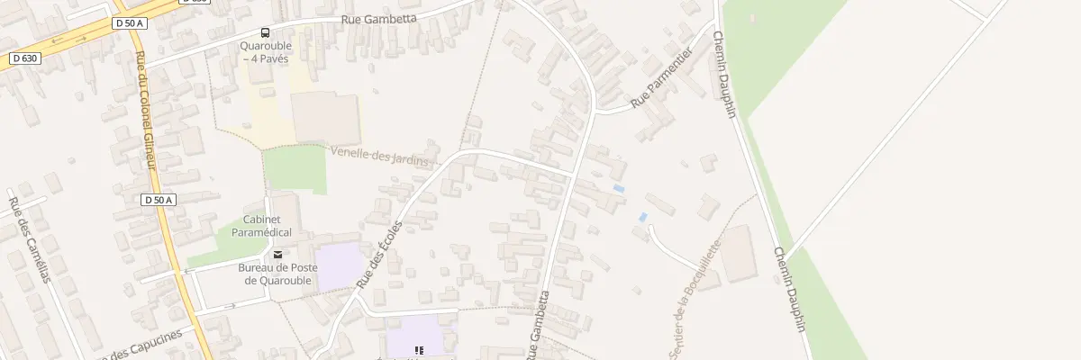 Plan du 53 Rue Gambetta à Quarouble