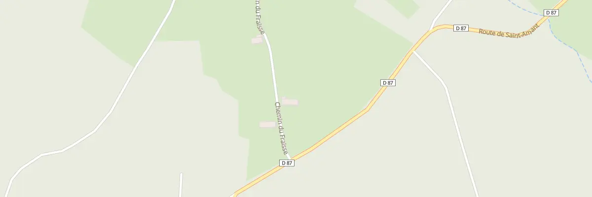 Plan du 5001 Le Fraisse à Chambon-sur-Dolore