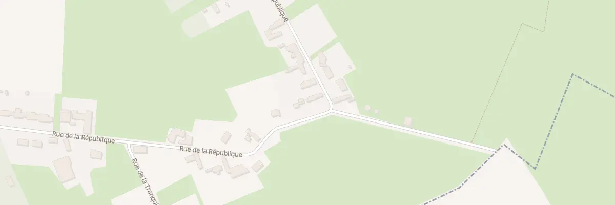 Plan du 60 Rue de la Republique à Bousies
