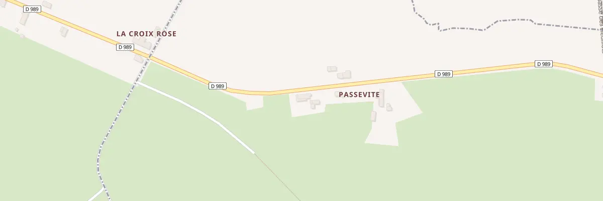 Plan du 7 Hameau de Passevite à Sorbier