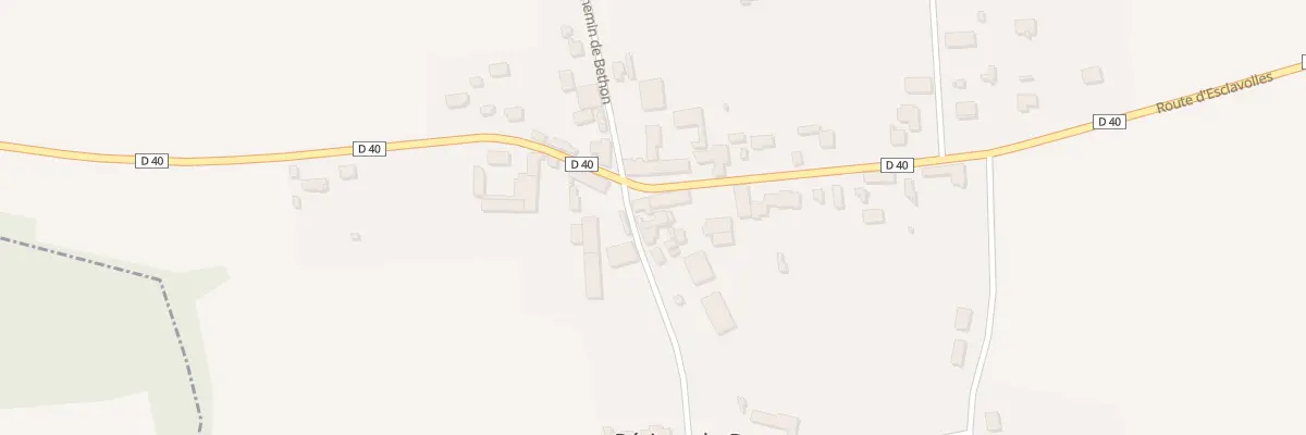 Plan du 8 Rte d’Esclavolles à Périgny-la-Rose
