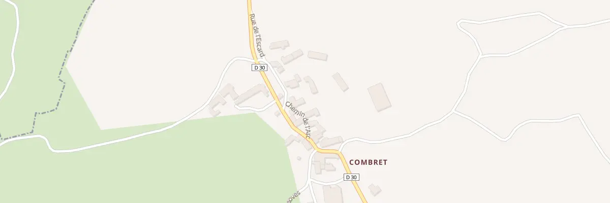 Plan du 5049 Combret à Saint-Bérain
