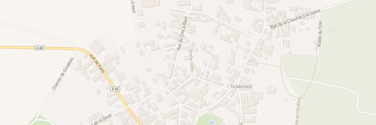 Plan du 4B Rue du Crot à Bard à Mont-Saint-Sulpice