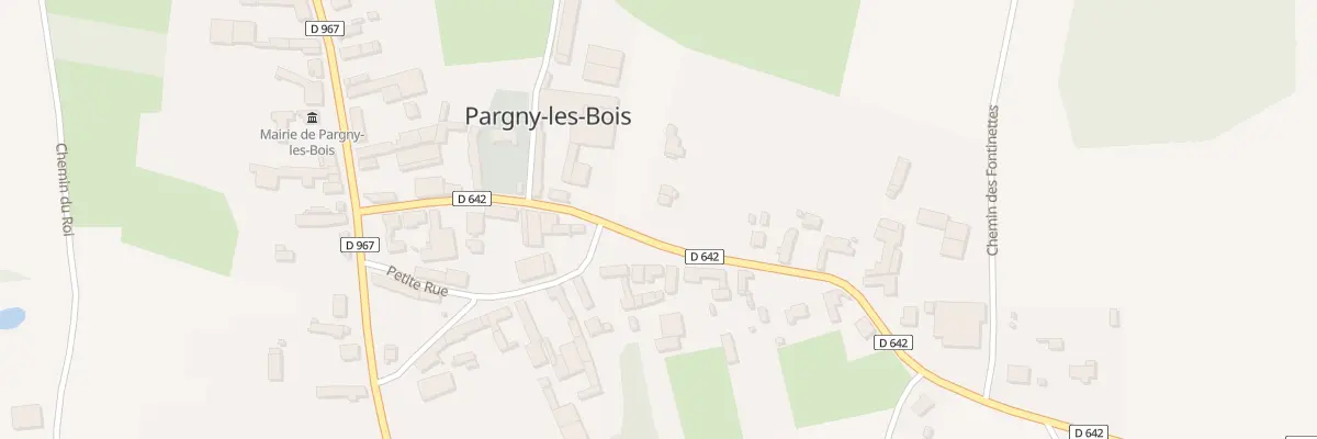 Plan du 7 Rue de Bois à Pargny-les-Bois