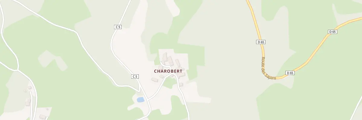 Plan du 5280 Charobert à La Chapelle-Agnon