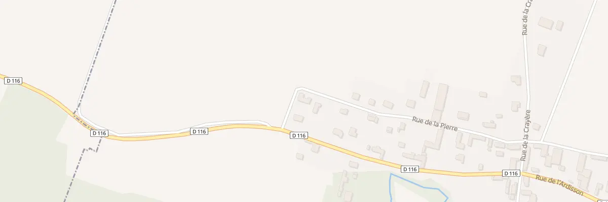 Plan du 27 Rue La Pierre à Saint-Loup-de-Buffigny