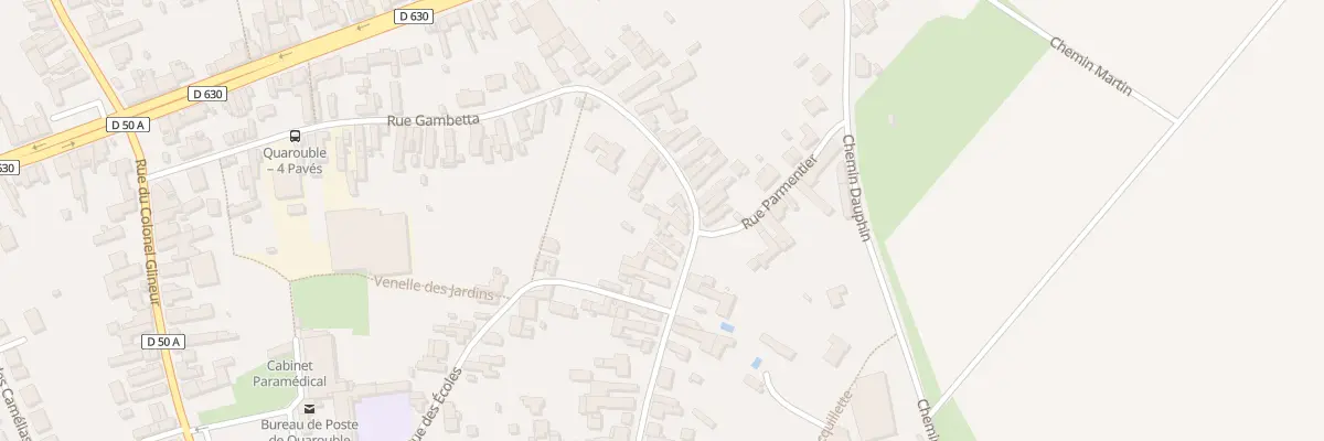Plan du 65 Rue Gambetta à Quarouble