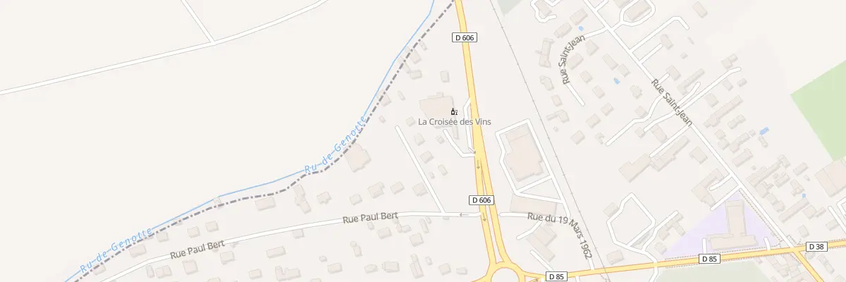 Plan du 8 Rue du Ru de Genotte à Vincelles