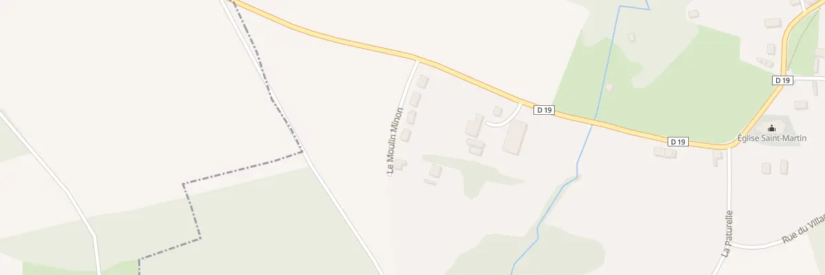 Plan du 21 Rue de l’Abbé Georges Hénin à Colligis-Crandelain