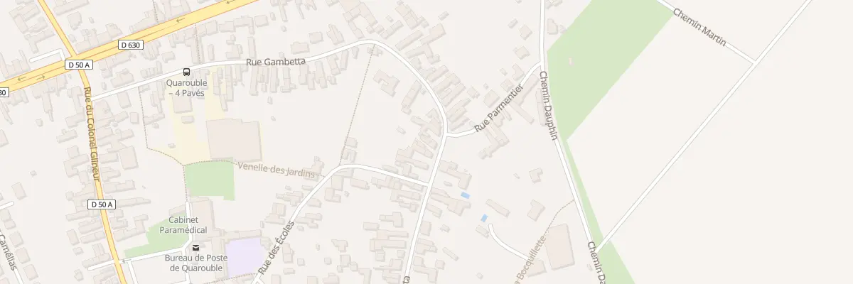 Plan du 63 Rue Gambetta à Quarouble