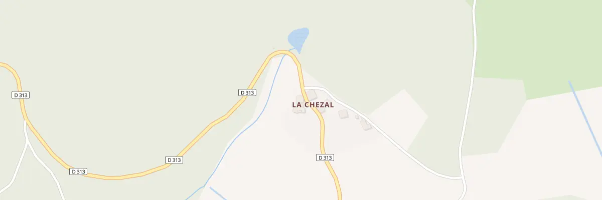 Plan du 5088 La Chézal à Vollore-Ville
