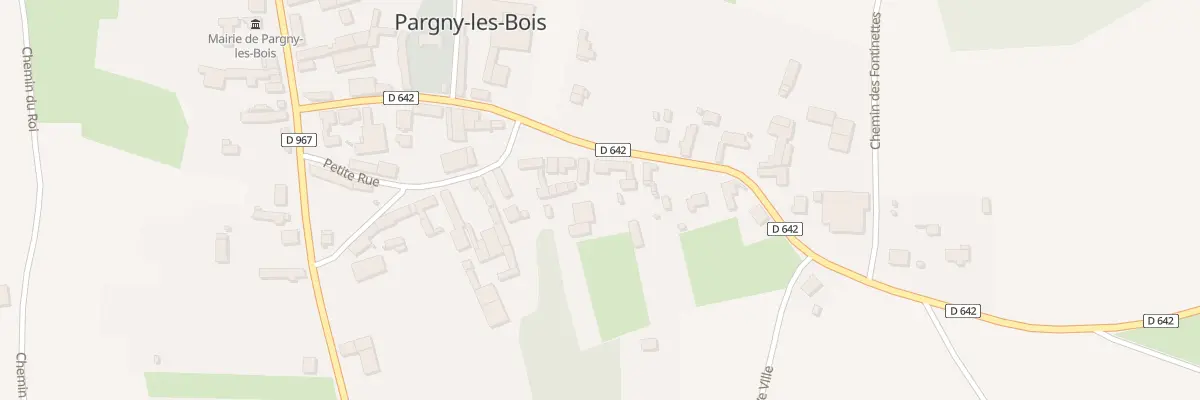 Plan du 14 Rue de Bois à Pargny-les-Bois