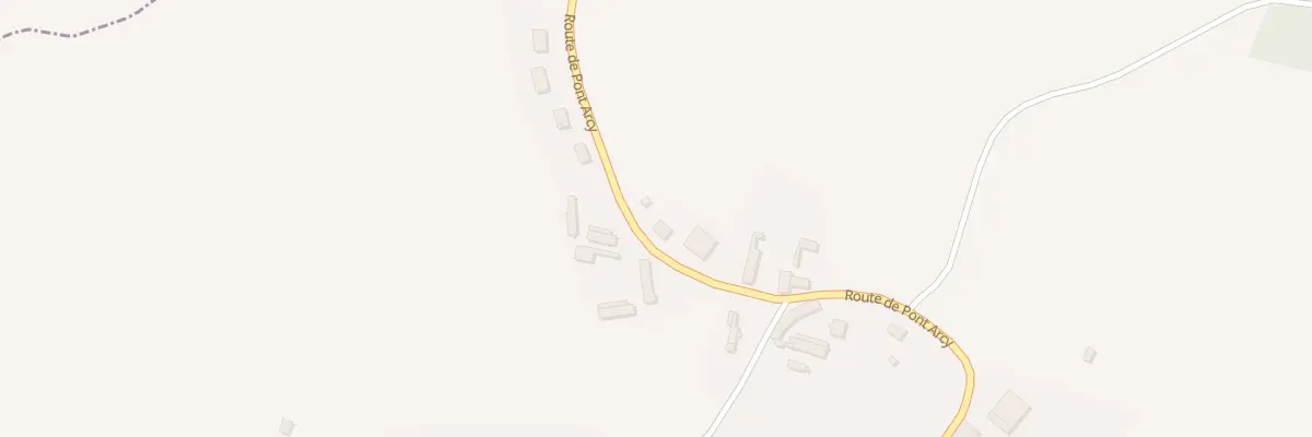 Plan du 10 Rte de Pont-arcy à Viel-Arcy