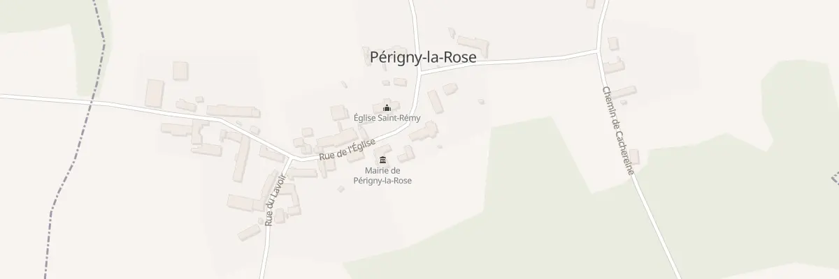 Plan du 5 Rue de l’Eglise à Périgny-la-Rose