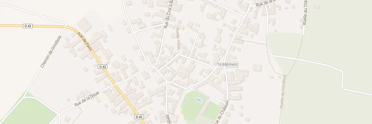 Plan du 8 Rue du Chenois à Mont-Saint-Sulpice