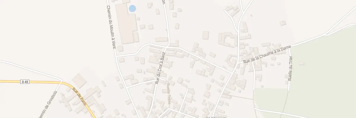Plan du 4 Rue des Bruleries à Mont-Saint-Sulpice