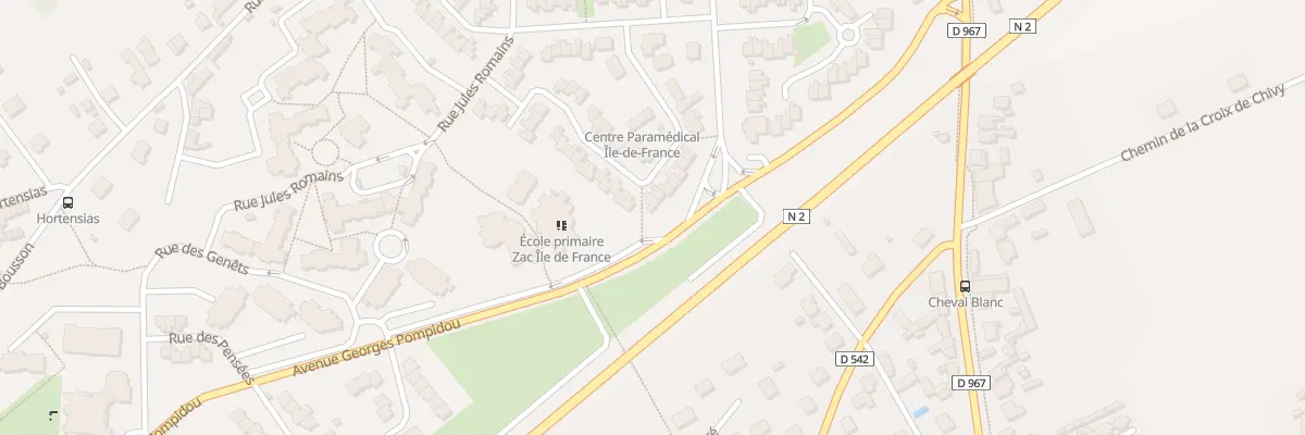 Plan du 38 Rue des Violettes à Laon