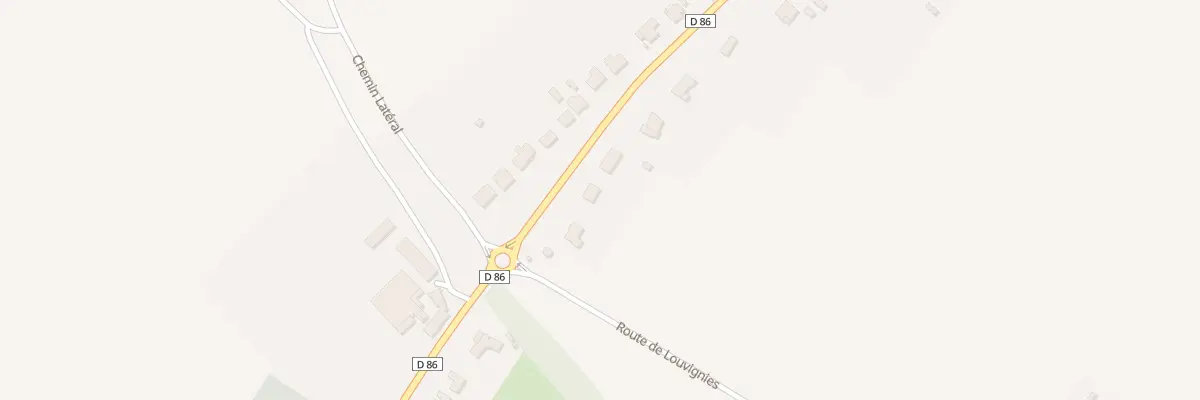 Plan du 44 Rte de le Quesnoy à Ghissignies