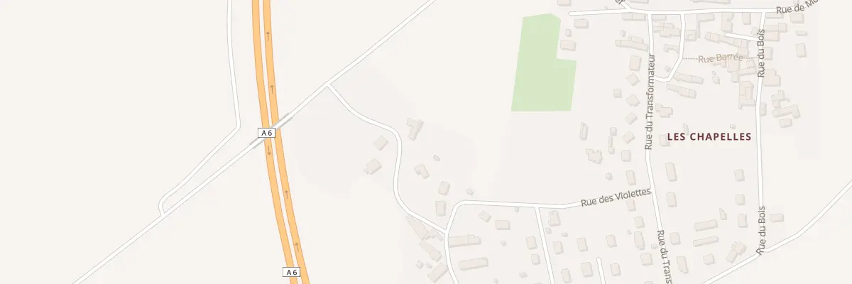 Plan du 26 Rue de l’Ancien Chateau à Venoy