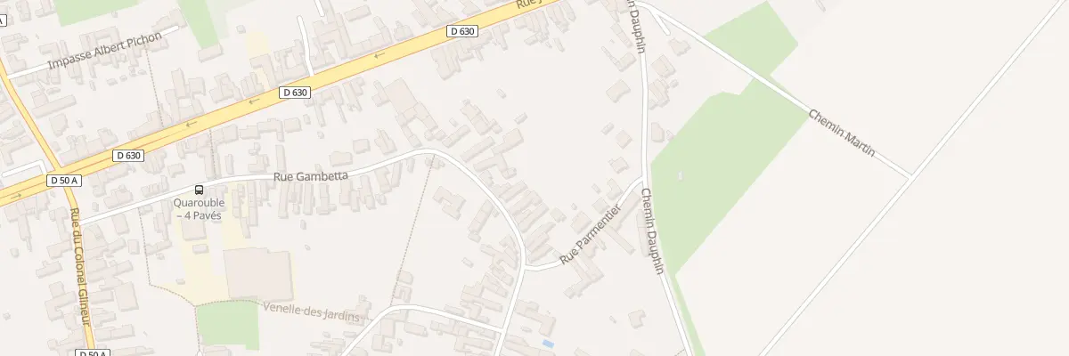 Plan du 92 Rue Gambetta à Quarouble