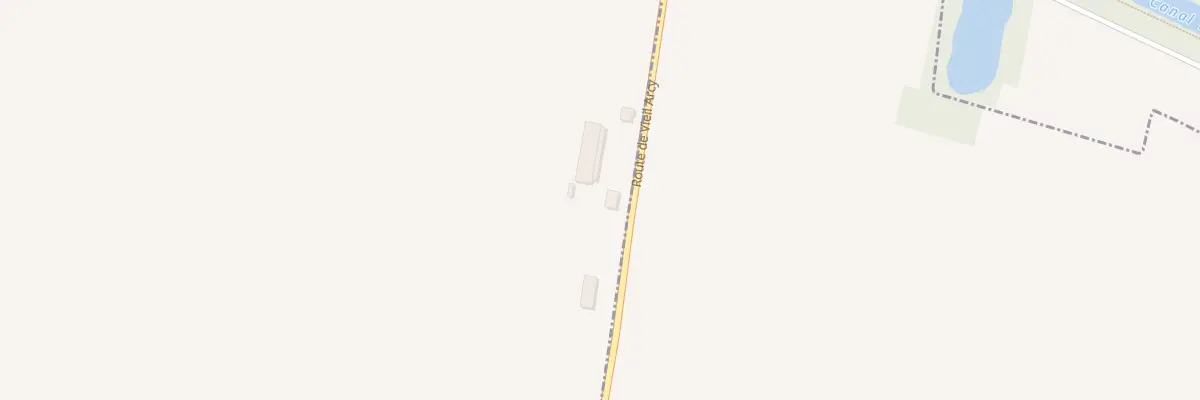 Plan du 10 Rte de Vieil Arcy à Pont-Arcy