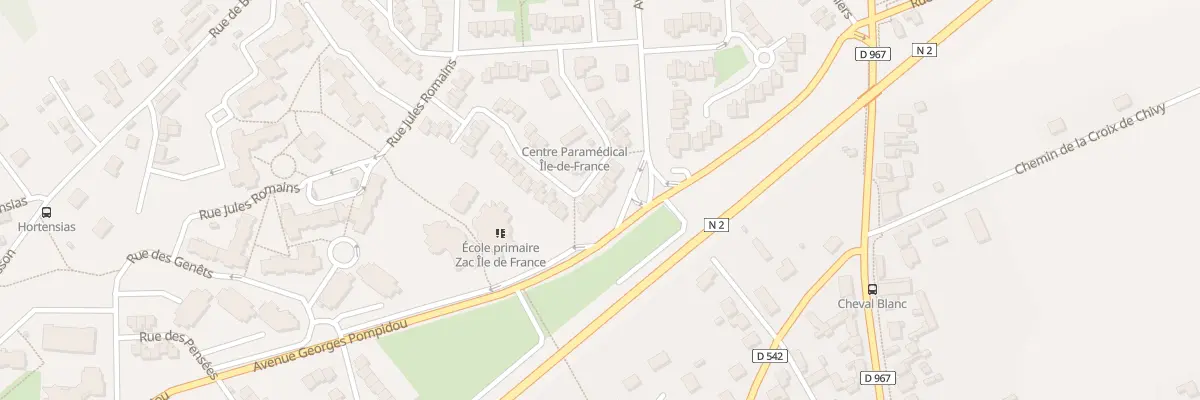 Plan du 42 Rue des Violettes à Laon