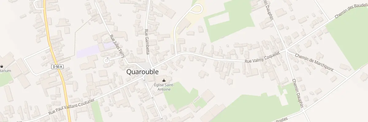 Plan du 8 Rue Valmy Coquelet à Quarouble