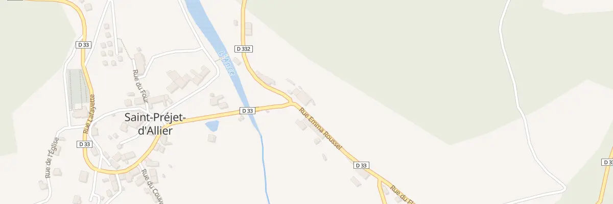 Plan du 5010 Pannessac à Saint-Préjet-d’Allier