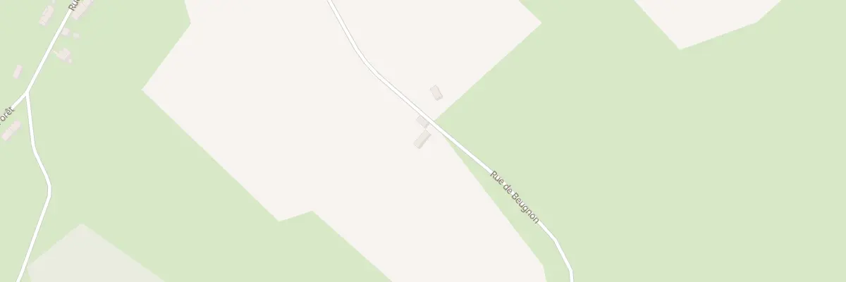 Plan du 460 Rue de Beugnon à Alluy