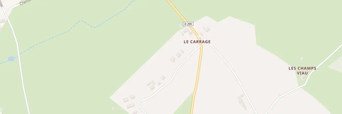 Plan du 5229 Le Carrage à Paray-le-Frésil
